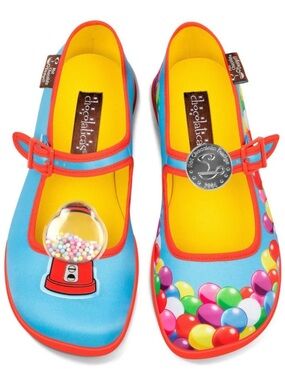 Hot Chocolate Design Chocolaticas Gumball Mary Jane Flats Size 40 US 10